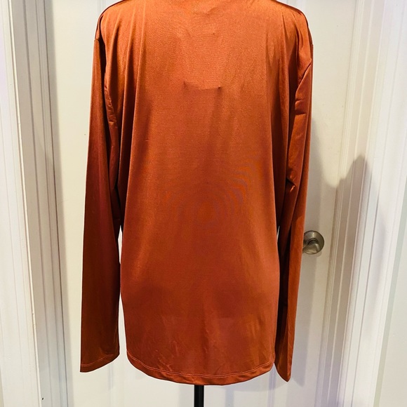 Rust Colored Blouse - Picture 3 of 3